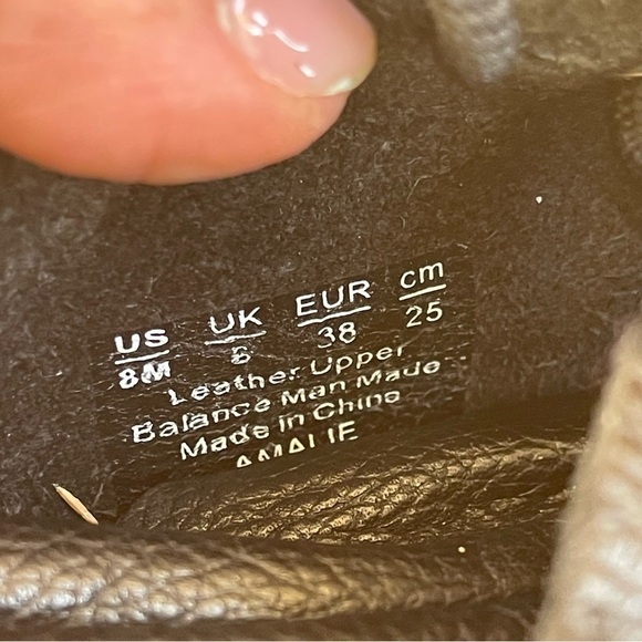 THE LAB BY DR SCHOLL’S LEATHER BLACK SNEAKERS SHOES AMALIE CASUAL Sz 8 US - Picture 13 of 15